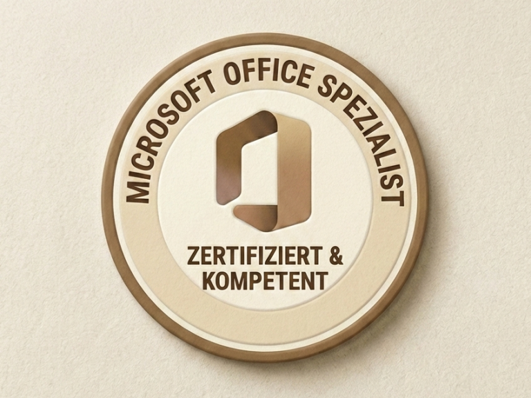 Zertifizierte Fachkompetenz – Ihre Microsoft Office Spezialistin Offizielles Siegel Microsoft Office Spezialist für zertifizierte und kompetente Software-Beratung von Katharina Laaks in Reken.